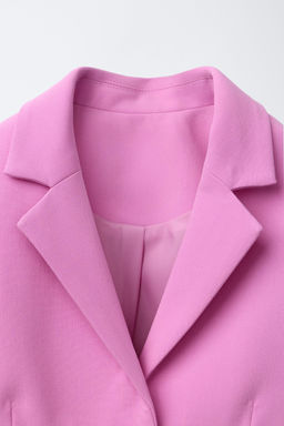 BLAZER CROPPED BOTONES JOYA / Rosa - Zara фото 3