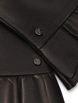 Перчатки женские ш+каш. IS5077-sh black - Eleganzza фото 3