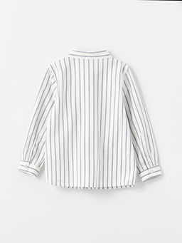 Uzun Kollu ?izgili Erkek Bebek G?mlek - Waikiki фото 2