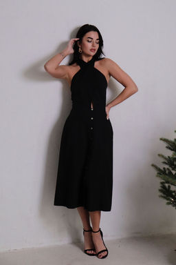 11436 Платье чёрное