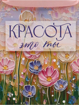 Цена за 3 шт. Пакет подарочный «Красота — это ты», 15×12×5.5 см