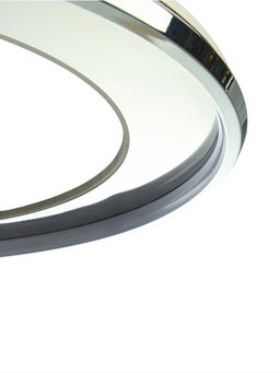 Люстра Karin 92 Вт LED 3000-6000К хром Ø60×6 см