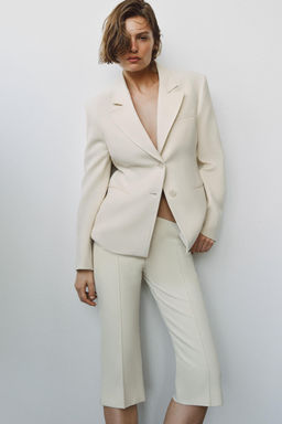 BLAZER ENTALLADA ZW COLLECTION / Beige - Zara фото 2