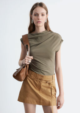 Top de punto drapeado - H&m фото 3