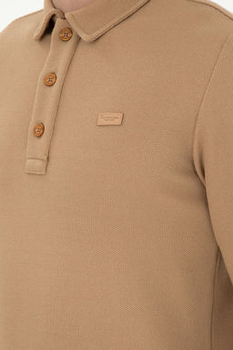 Мужская толстовка песочного цвета Неожиданная скидка в корзине - U.s. polo assn фото 7