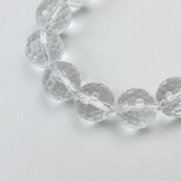 Браслет из камня Горный Хрусталь 16,5 см +