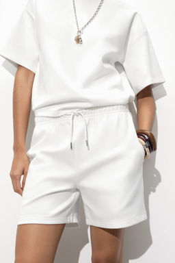 INTERLOCK BERMUDA SHORTS - Zara фото 18