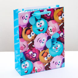 Пакет ламинированный Смешарики Лучшие друзья 31 х 40 х 11 см