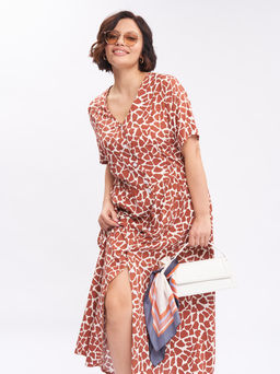 Платье анималистическое ZPP78504CAM34 - Артесса фото 11