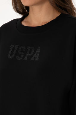 Kad_n Siyah Basic Sweatshirt Sepette S_rpriz _ndirim - U.s. polo assn фото 7