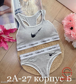Комплект белья с женским топом и трусами - Bruno фото 4
