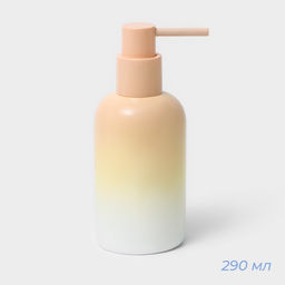 Аксессуары для ванной SAVANNA, 2 предмета, дозатор для мыла 290 мл, стакан 280 мл  фото 2