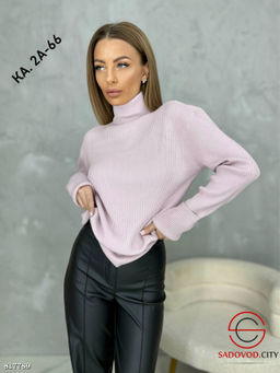 Водолазка однотонная, лапша - Bruno фото 5