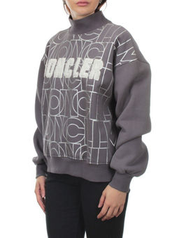 D5623 GRAY Толстовка женская (67,8% хлопок, 27% полиэстер, 5,2% спандекс)