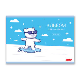 Светоч 8АЛСК4_1_3_9 Альбом для рисования 100 г/м2 A4 29 х 20.5 см 20 шт. на скобе 8 л. 000679 Райдер  фото 70