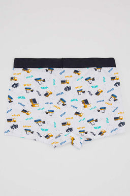 Боксеры-тройки с рисунком для мальчиков - Defacto фото 3