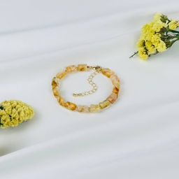 Браслет из Цитрина 18,5 см +