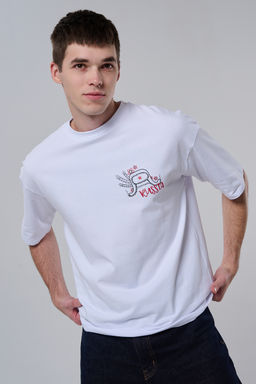 8579 футболка оверсайз мужская