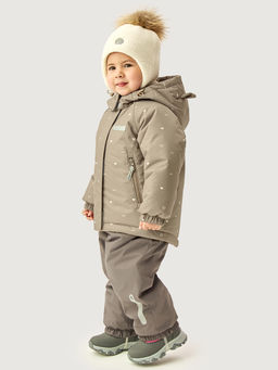 Костюм 7з0426 капучино/кофе