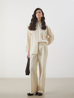 Beli Lastikli Geni? Pa?a Kad?n Pantolon