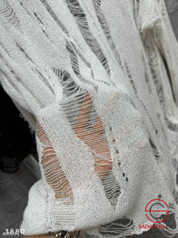 Рваный лонг с булавками - Bruno фото 3