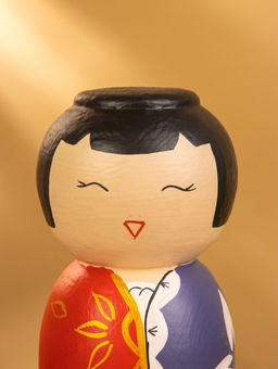 Японская кукла кокеши «Такаши», 7×7.5×15 см