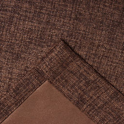 Штора блэкаут портьерная «Этель» Natural, 130×300 см, коричневая, рогожка 275 г/м²