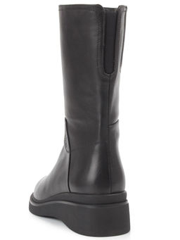 Z4213M BLACK Полусапоги зимние женские (натуральная кожа, натуральный мех)