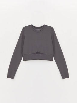 Bisiklet Yaka K?z ?ocuk Ti??rt