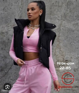 Жилетка женская короткая