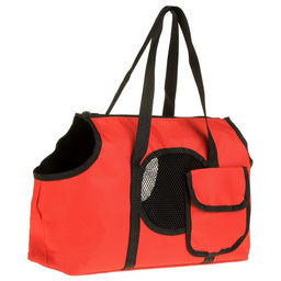Сумка - переноска для животных на плечо, ПВХ, 37 х 13 х 20 см, красная - Simaland фото 2