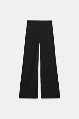 TEXTURED STRAIGHT-FIT TROUSERS - Zara фото 64