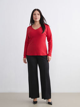 Beli Lastikli Geni? Pa?a Kad?n Pantolon