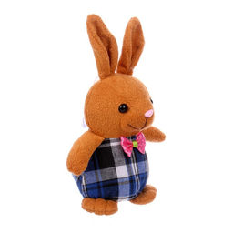 Цена за 10 шт. Мягкая игрушка «Зайчик», на присоске, виды МИКС