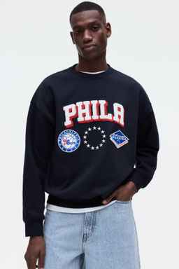 Sudadera con estampado Oversized Fit - H&m фото 5