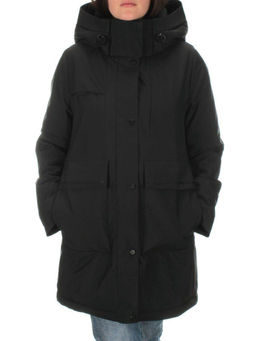 22352 BLACK Куртка зимняя женская (200 гр. холлофайбера) - Fashion фото 2