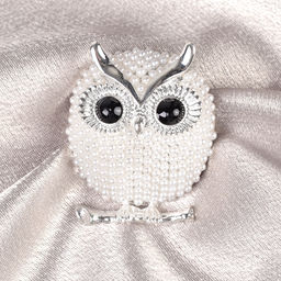 Брошь Сова / 3291 /уп 36/ микс