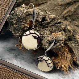 Серьги из муранского стекла