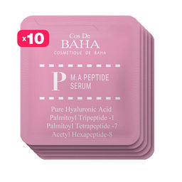 (Пробник) Cos de Baha Peptide Serum (P) 1,5g*10ea - Сыворотка против морщин с пептидами 1,5г*10шт