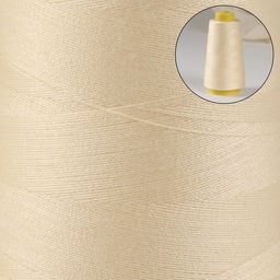 Цена за 2 шт. Нитки 40/2, 2700 м, цвет молочный