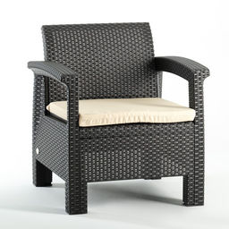 Комплект садовой мебели «Калифорния», 3 предмета: 2 кресла, стол, тёмно-коричневый