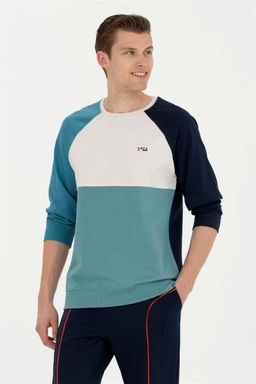 Свитшот мужской U. S. Polo Assn темно-синий из хлопка