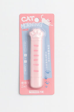 Корректор двусторонний "Pink paw", 4м*5мм, pink