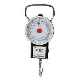 Весы "Безмен" механические подвесные с рулеткой 22кг ID1158