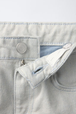 STRAIGHT-LEG JEANS WITH HEMS - Zara фото 3