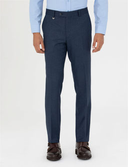 Lacivert Slim Fit Kuma_ Pantolon