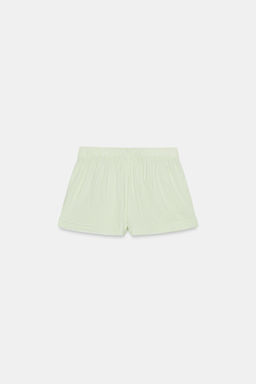 SHORTS POPEL?N RAYAS / Verde/Blanco - Zara фото 9