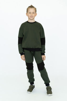 Костюм детский спортивный хаки 7051 (128, 64)