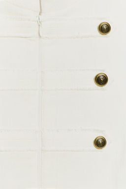 CHALECO HALTER BOTONES / Crudo - Zara фото 8