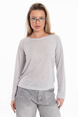 Лонгслив М325165с серый